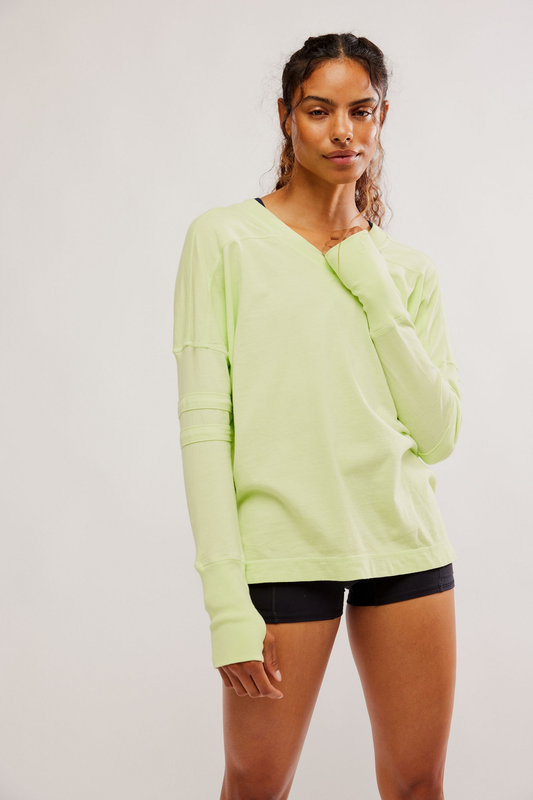 Free People All Star Layer- Lightening Lime