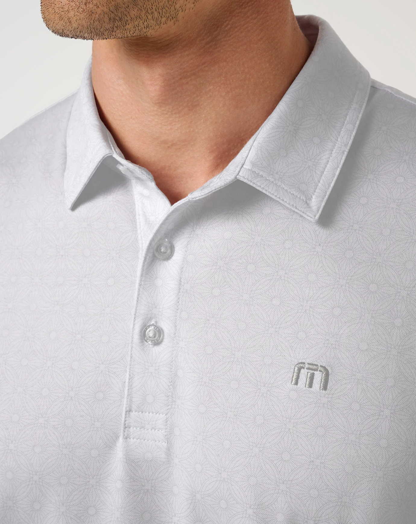 Travis Mathew Featherweight Trophy Ready Polo- White