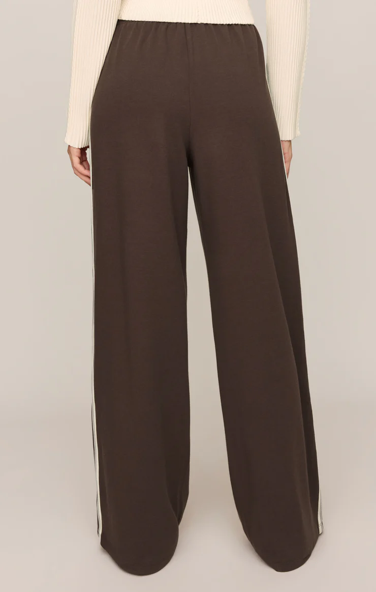 Z Supply Breakaway Track Pant- Dark Chocolate