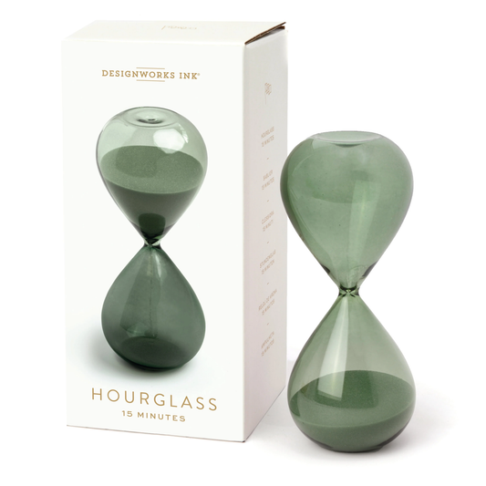 Hourglass 15min- Evergreen