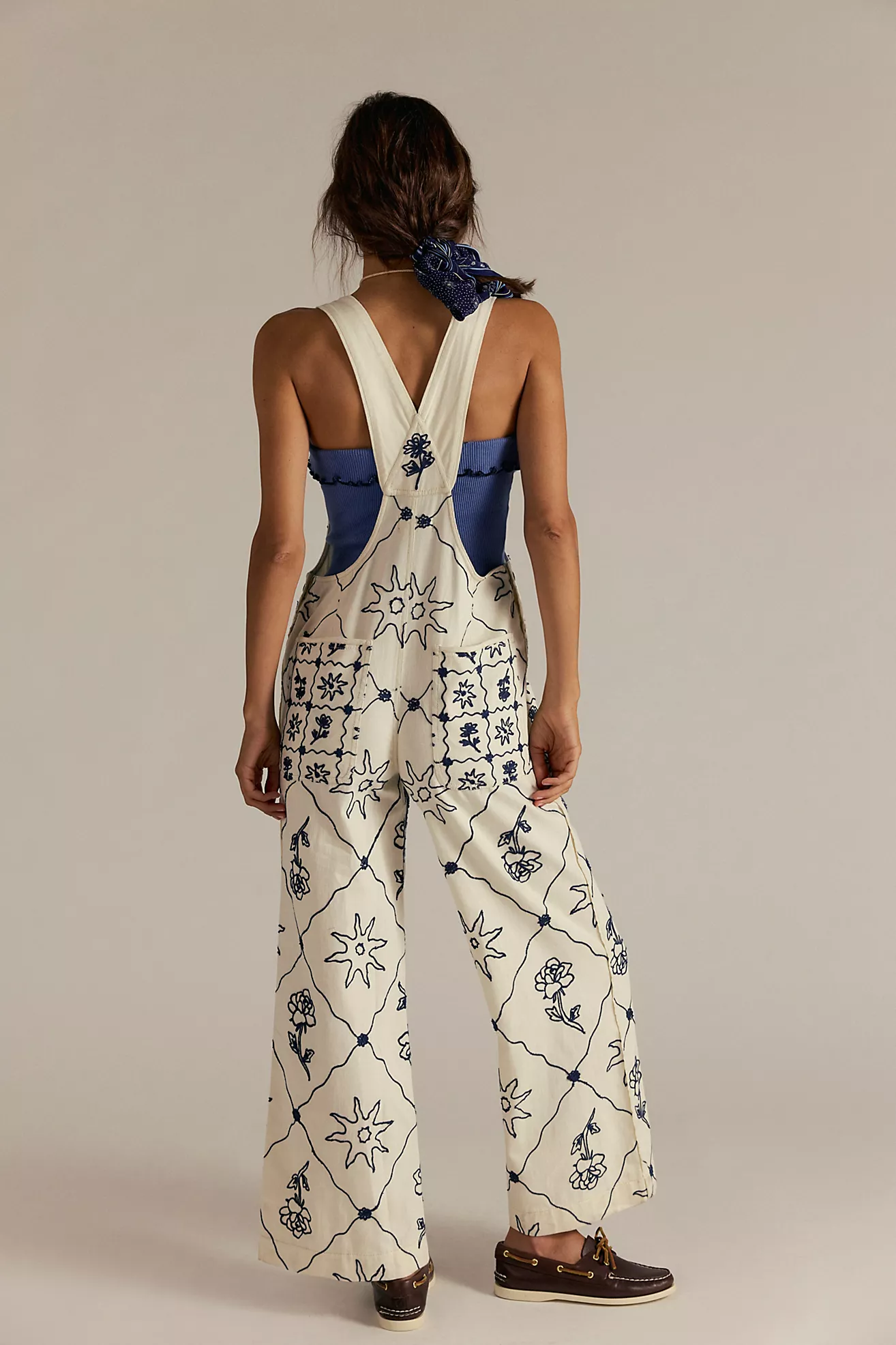 Free People We the Free Rising Sun Overalls