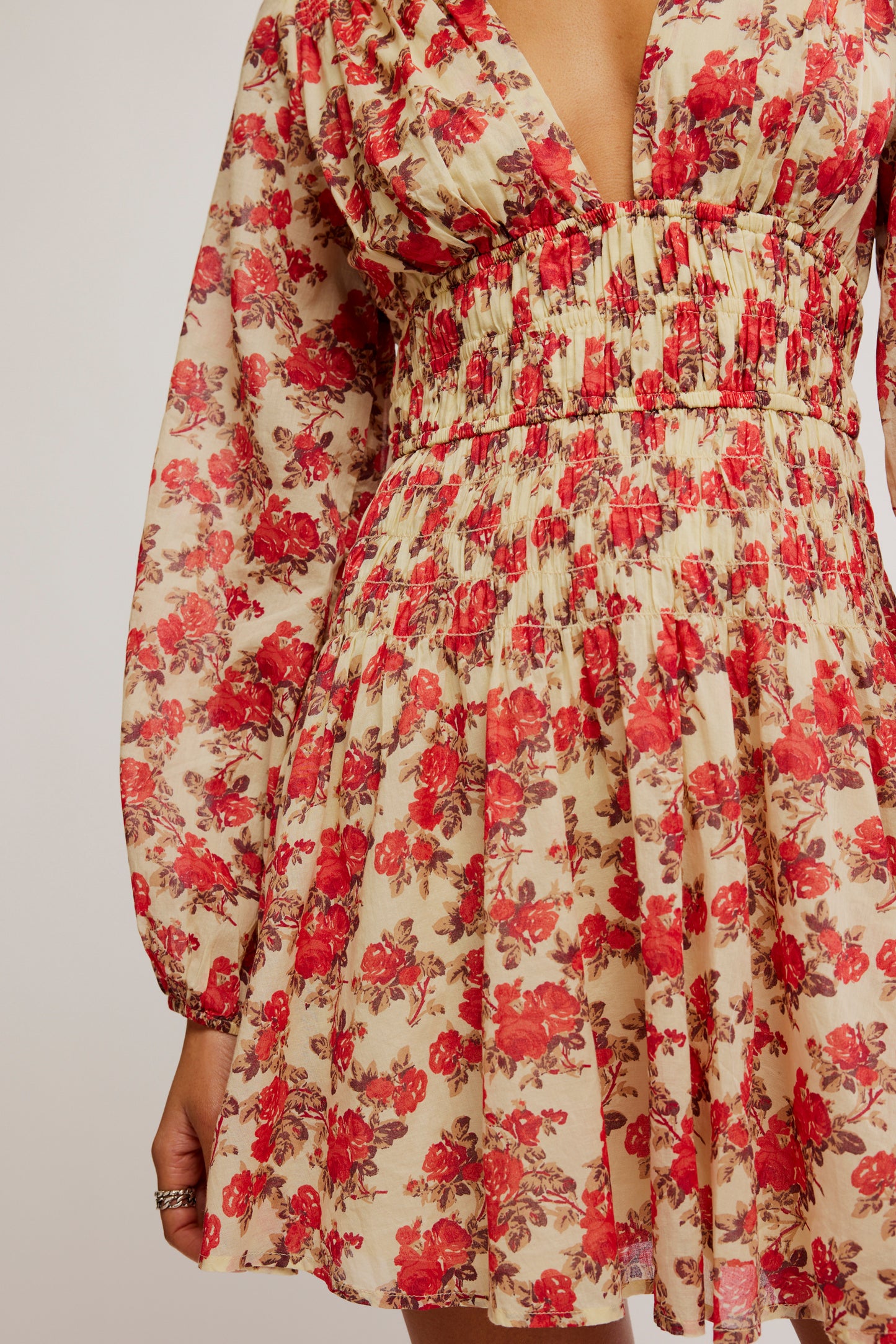 Free People Keep You Mini Dress- Classic Combo