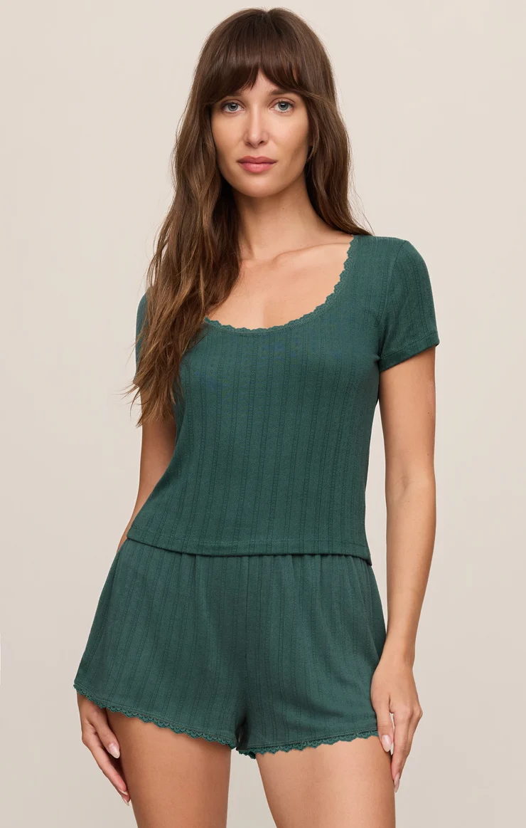 Z Supply Countryside Short- Emerald Cove