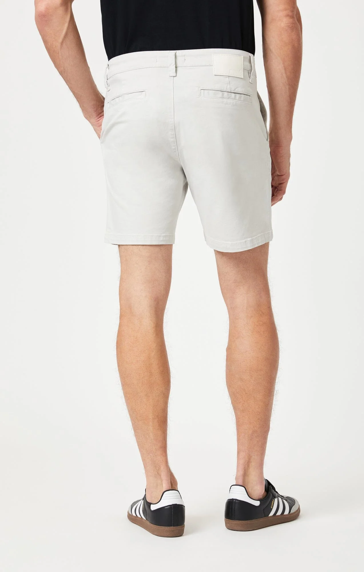 Mavi Nate 7" Inseam Shorts-Oyster Mushroom Twill