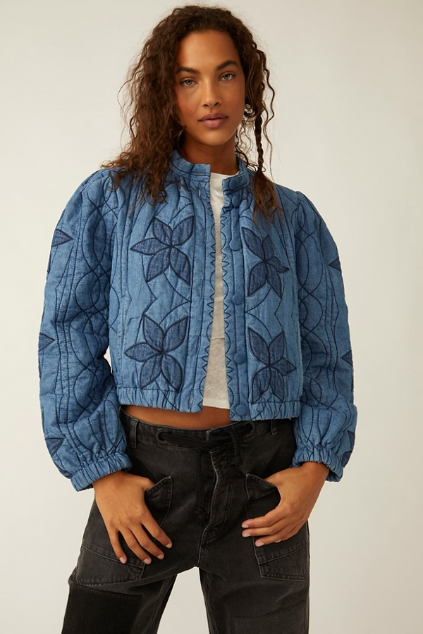 Free People Quinn Quilted Jacket