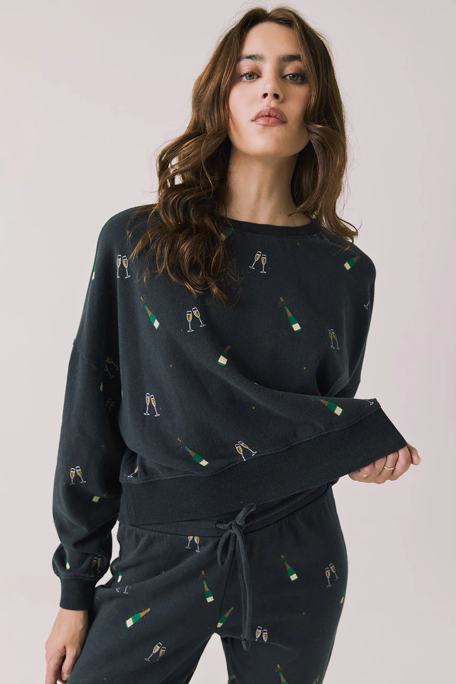 Chaser Champagne Party Long Sleeve