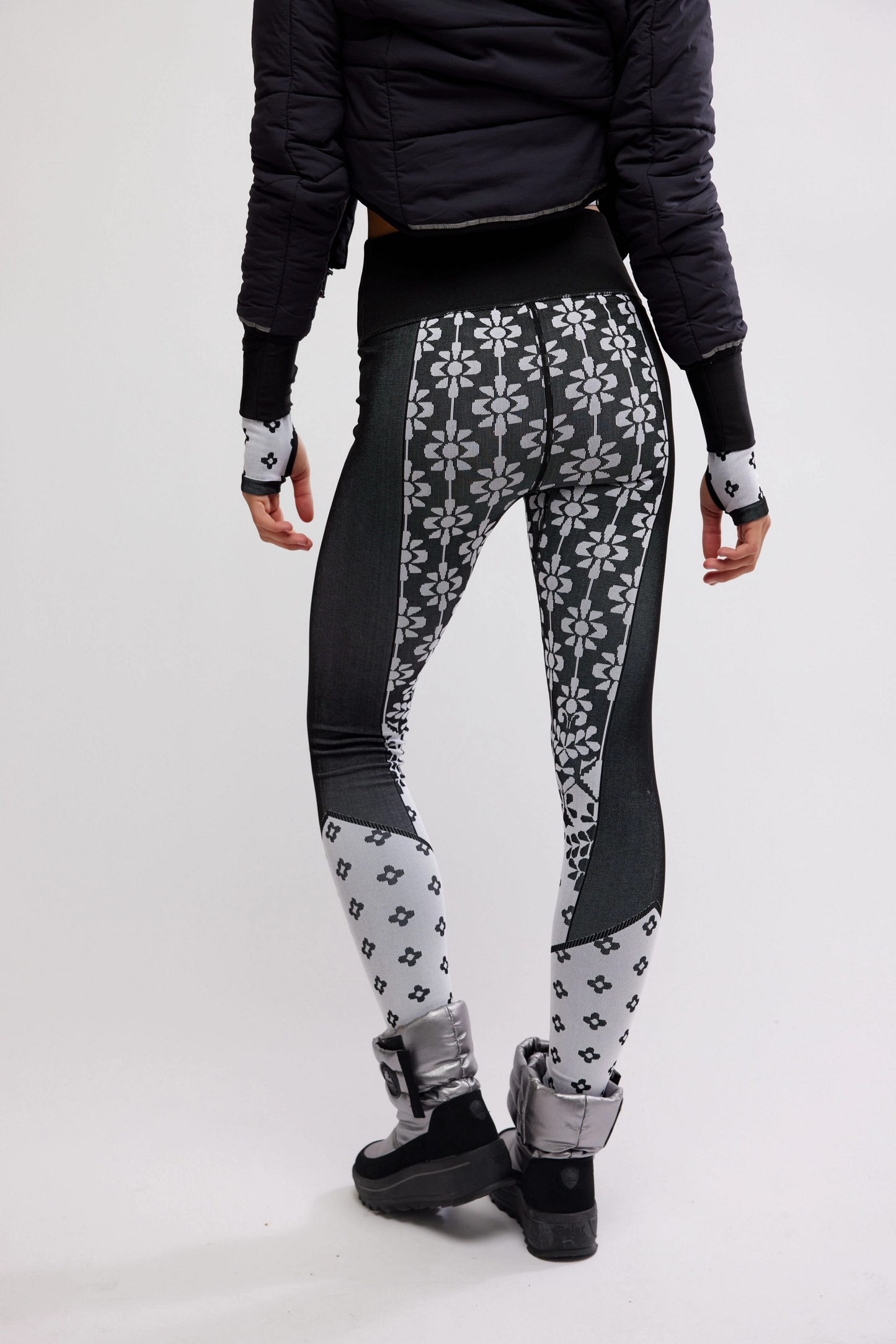 Free People Myoko Jacquard Base Legging