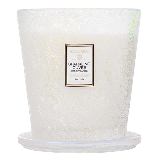 Voluspa Sparkling Cure- 3 Wick Hearth