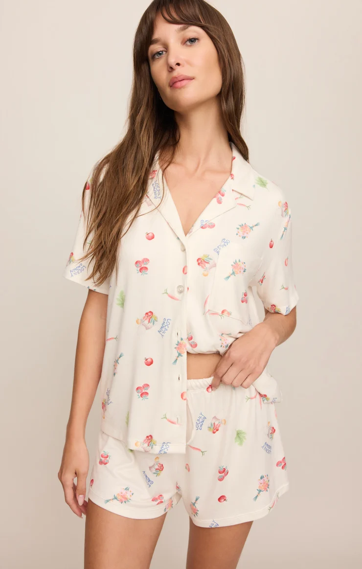 Z Supply Market Silky Jersey PJ Top