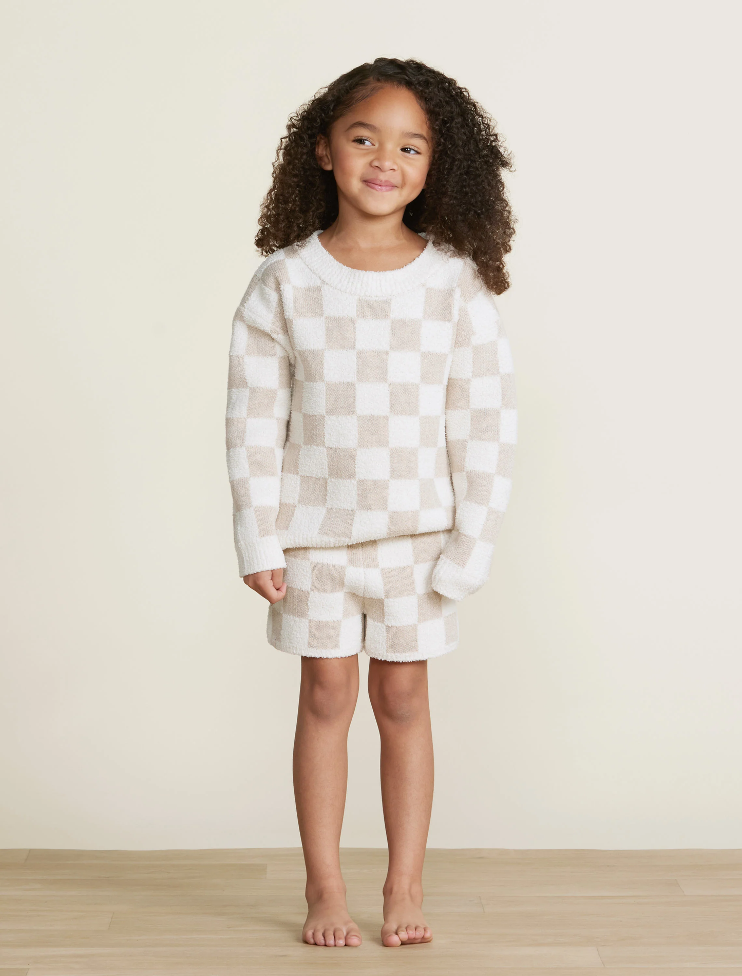 Barefoot Dreams Toddler CozyChic® Cotton Checkered Pullover