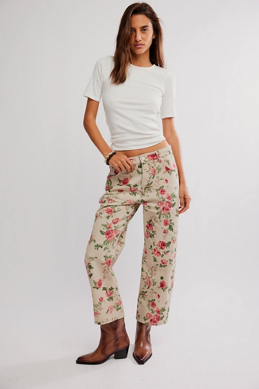 Free People Deep Trance Printed- Wallpaper Floral
