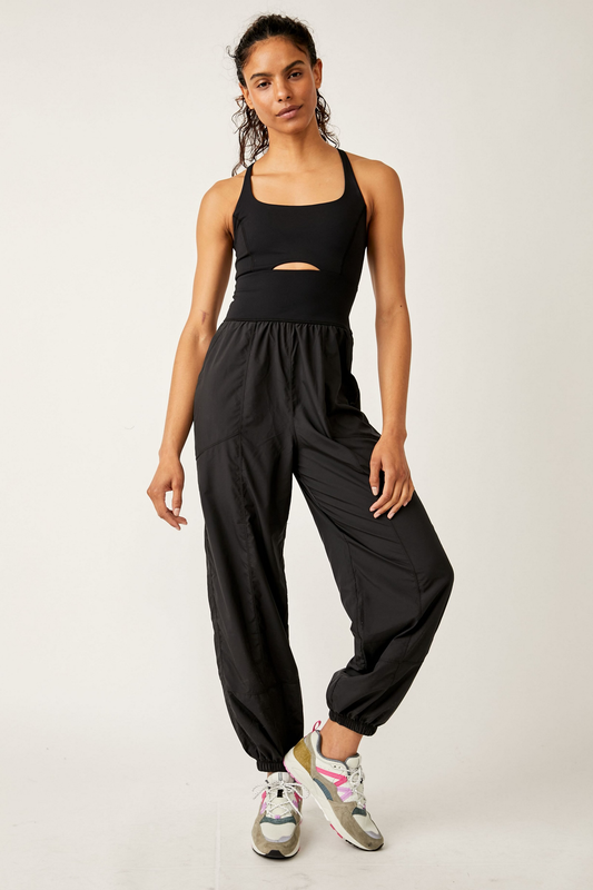 Free People Righteous Onsie- Black