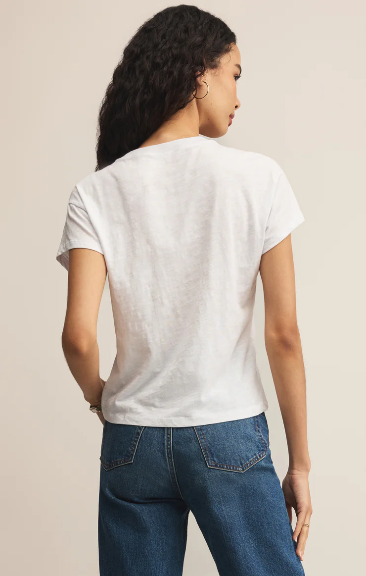 Z Supply Modern Slub Tee- White