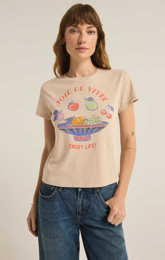 Z Supply Joie De Vivre Tourist Tee