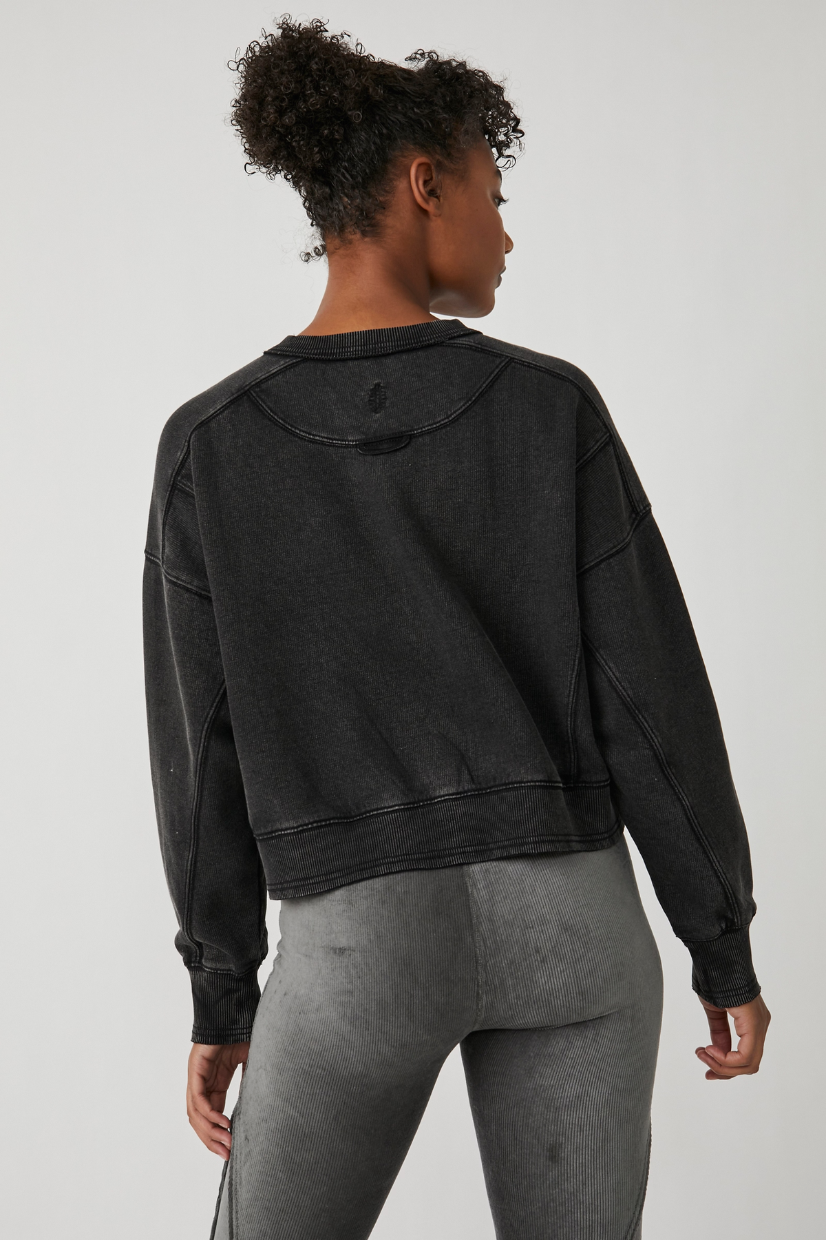 Free People Intercept Pullover- Black
