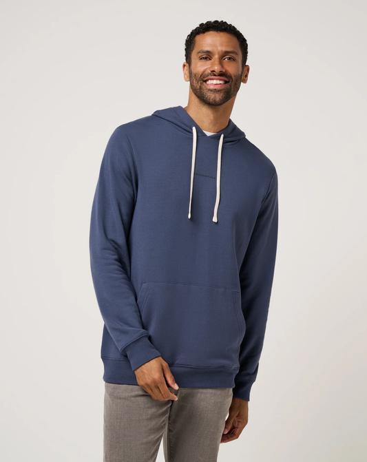 Travis Mathew Coastal Cloud Hoodie- Mood Indigo
