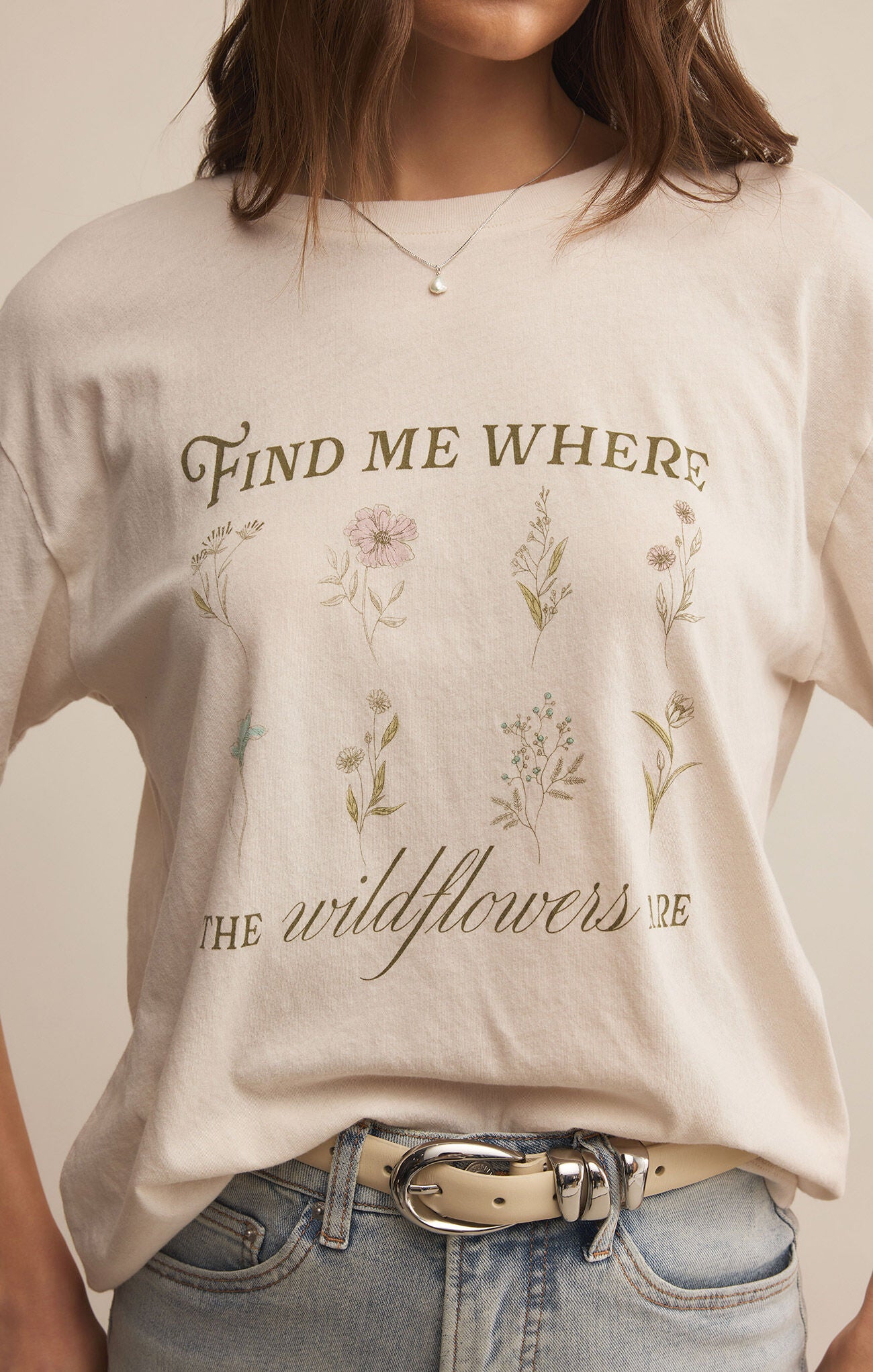 Z Supply Boyfriend Wildflowers Tee