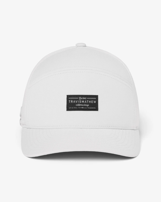 Travis Mathew Wanderlust Snapback Hat- Micro Chip