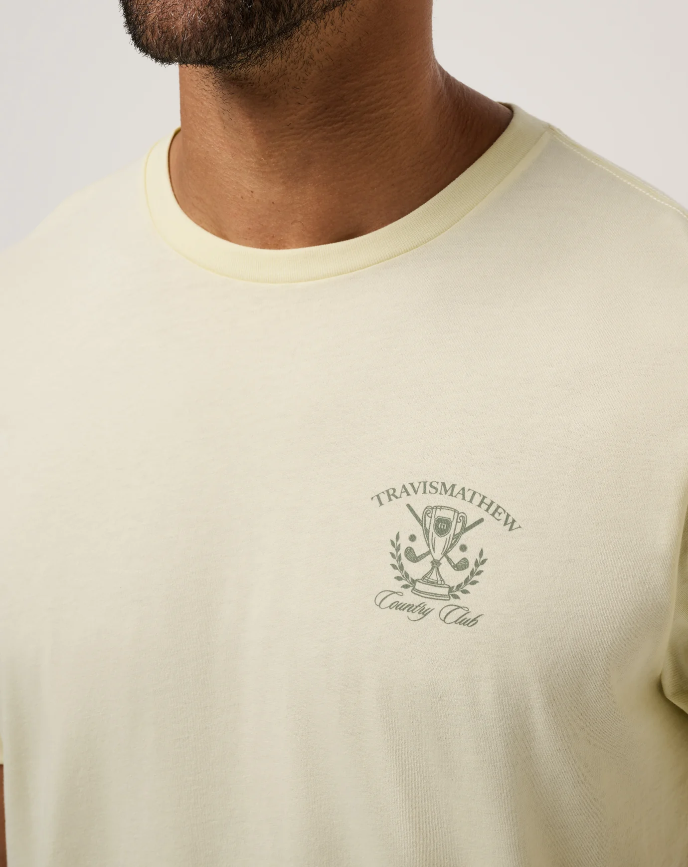 Travis Mathew TM Country Club Tee- Pear Sorbet
