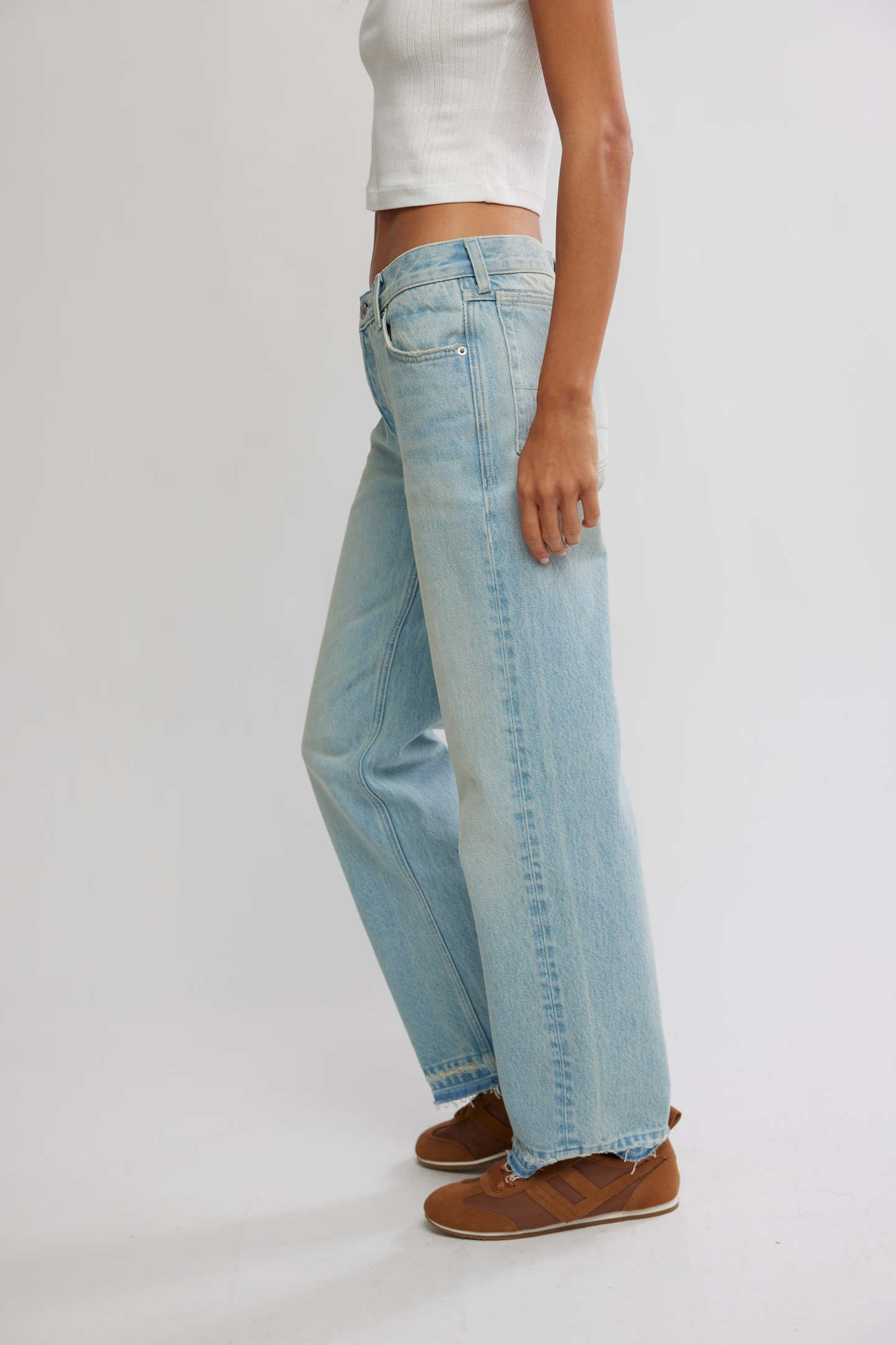 Free People Up All Hours Slim Jeans- Safe & Sound