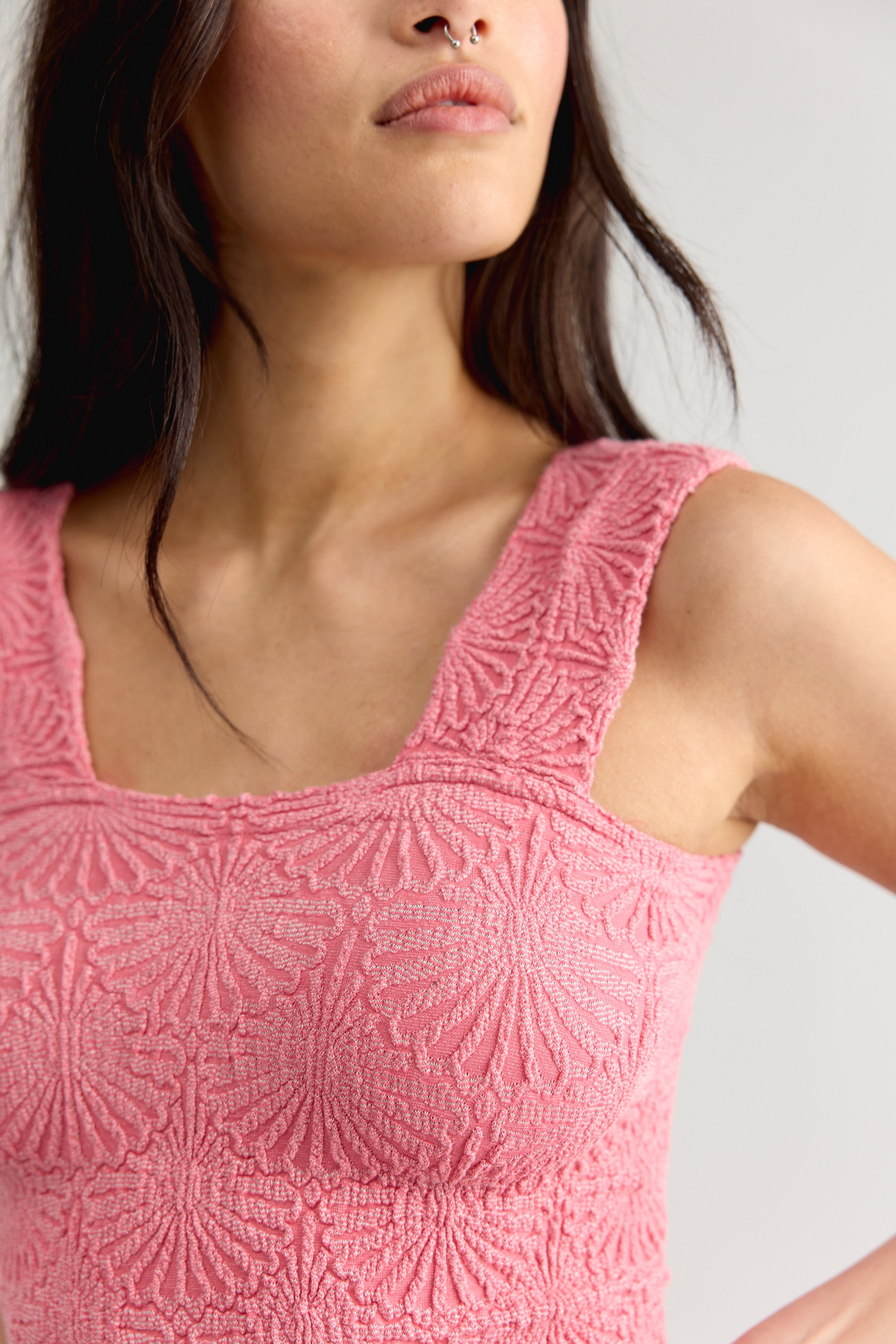 Free People Love Letter Cami- Vintage Rosey