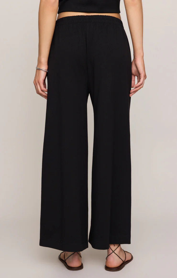Z Supply Scout Jersey Pant- True Black