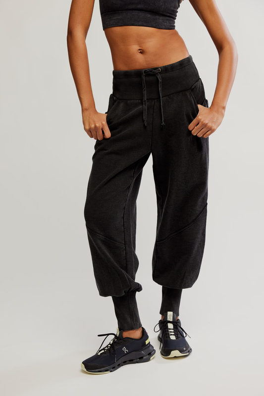 Free People day Off Pant- Black