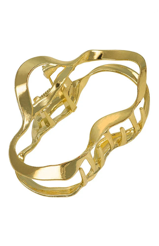 Odin Jaw Metal hair Clip- Gold