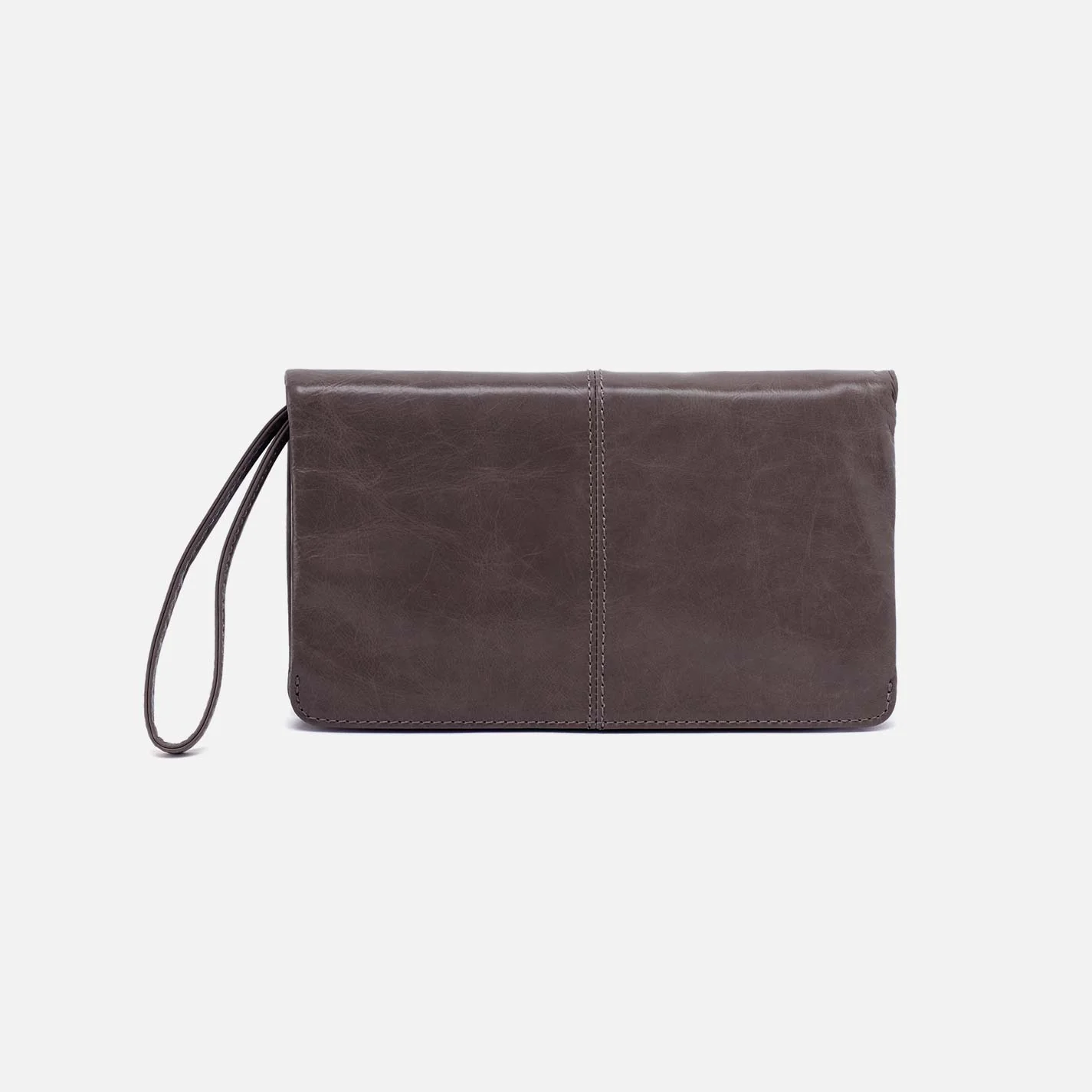 HOBO Vida Wristlet in Polished Leather- Hearthstone
