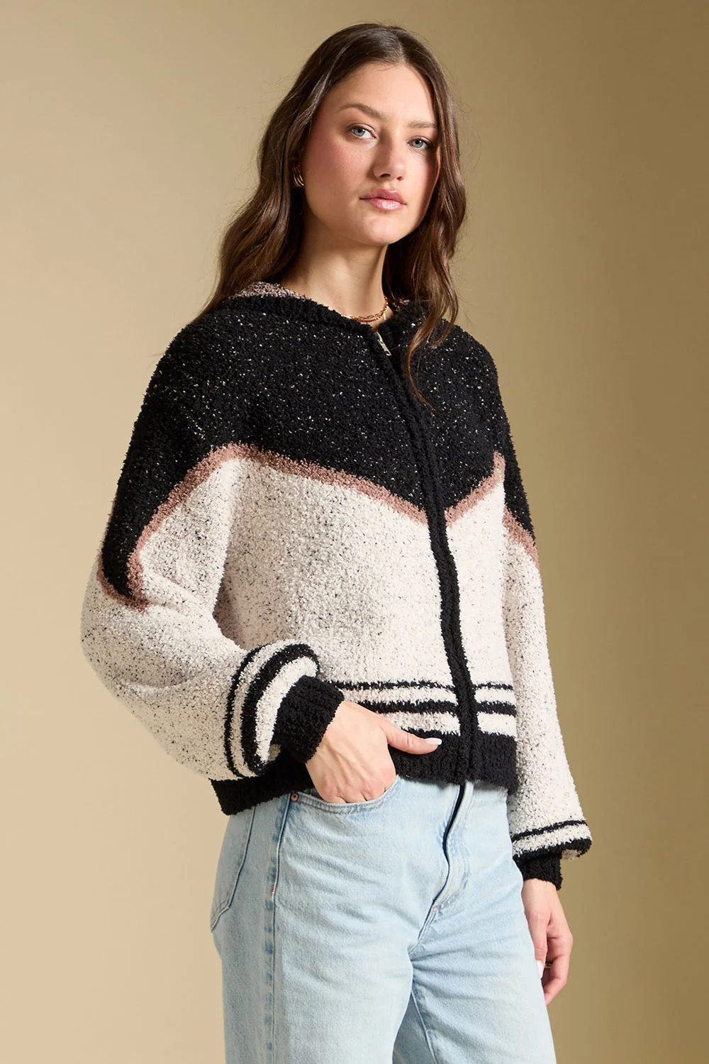Saltwater Luxe Azure Zip Up