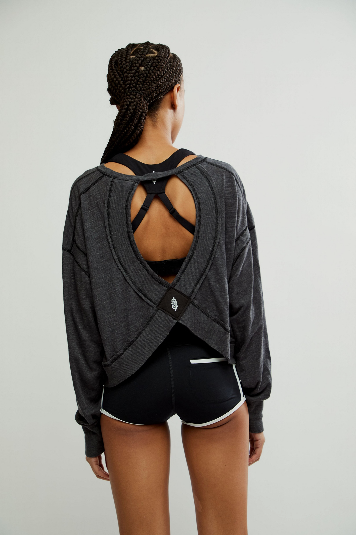 Free People My Time Layer- Black