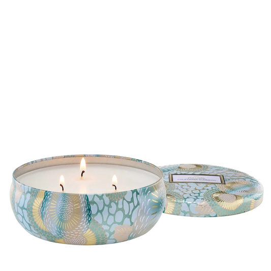 Voluspa California Summer- 3 Wick Tin Candle