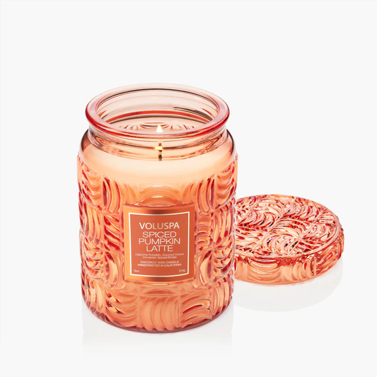Voluspa Spiced Pumpkin Latte Large Jar