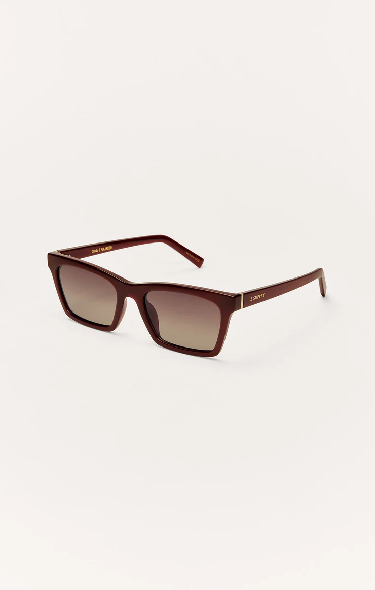 Z Supply Studio Polarized Sunglasses- Vino Gradient