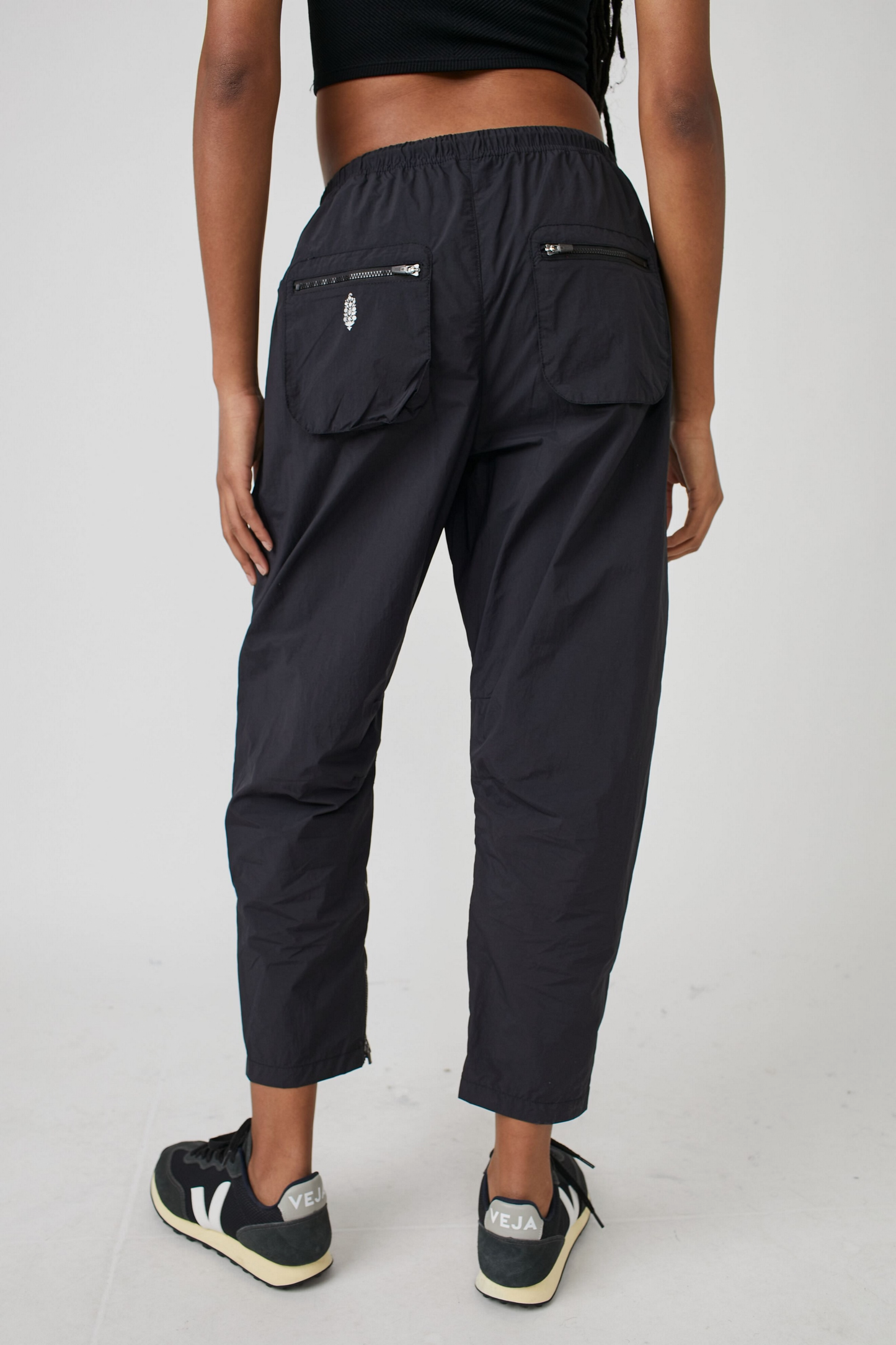 Free People Fly By Night Pants- Black