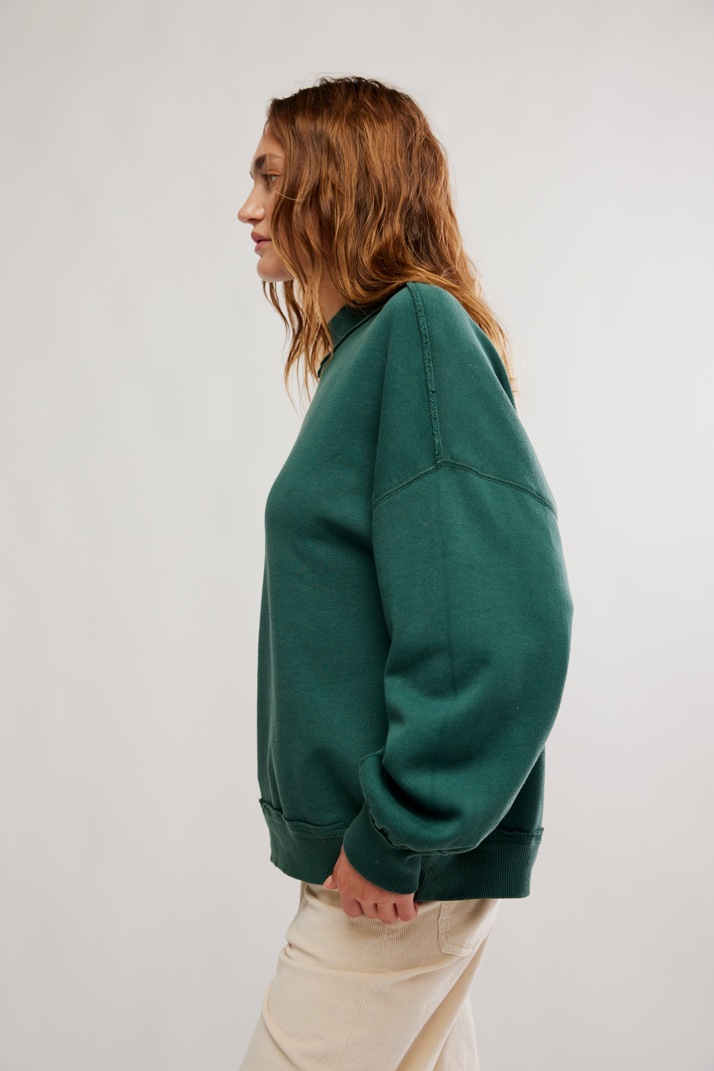 Free People Palm Springs Turtleneck- Seamoss