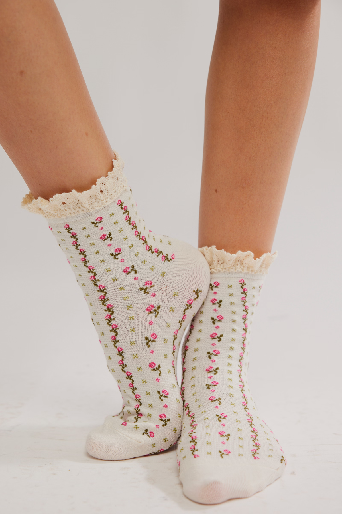 Free People Ruffle Sock Pack- Tainted Love