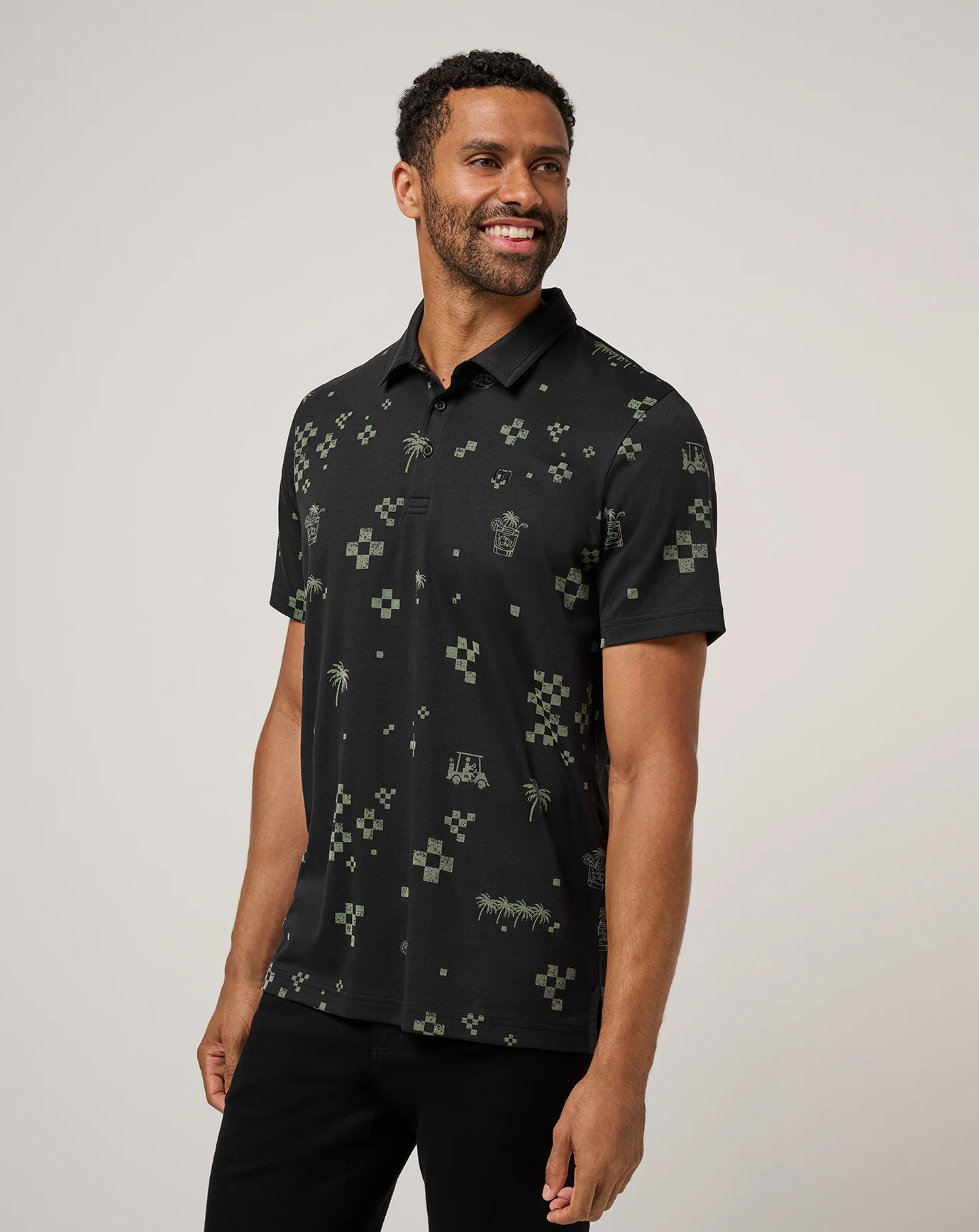 Travis Mathew Beverage Cart Polo
