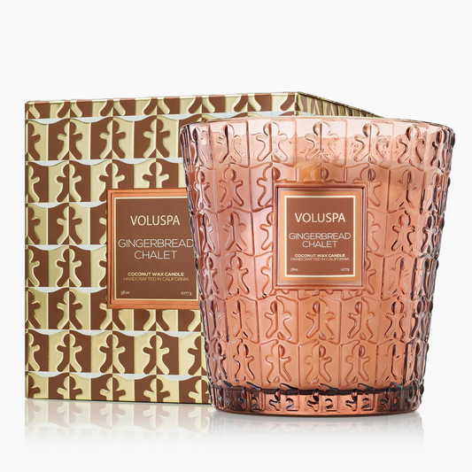 Voluspa Gingerbread Chalet 3 Wick Hearth