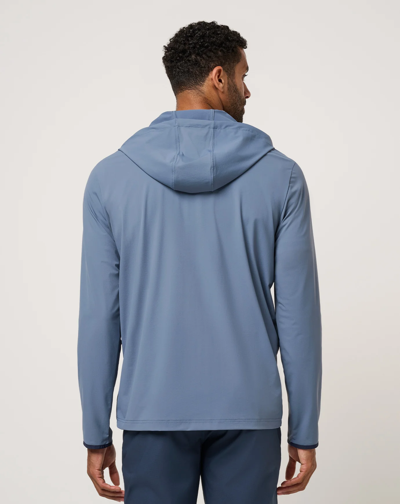 Travis Mathew Hour Tech Hoodie- Bering Sea