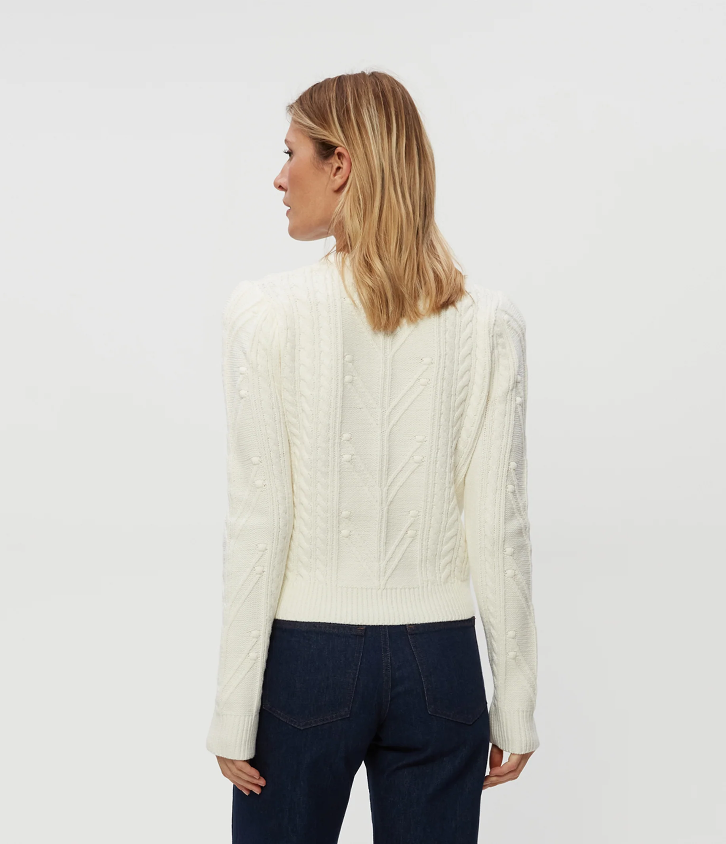 Michael Stars Pia Cable Knit Sweater