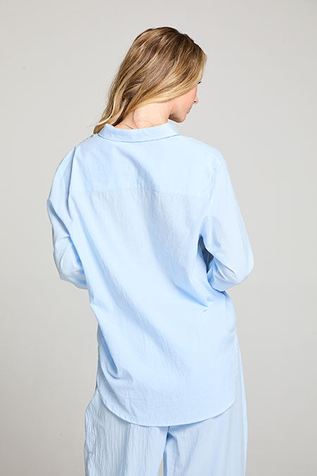 Chaser Paso Skyway Blue Button Up