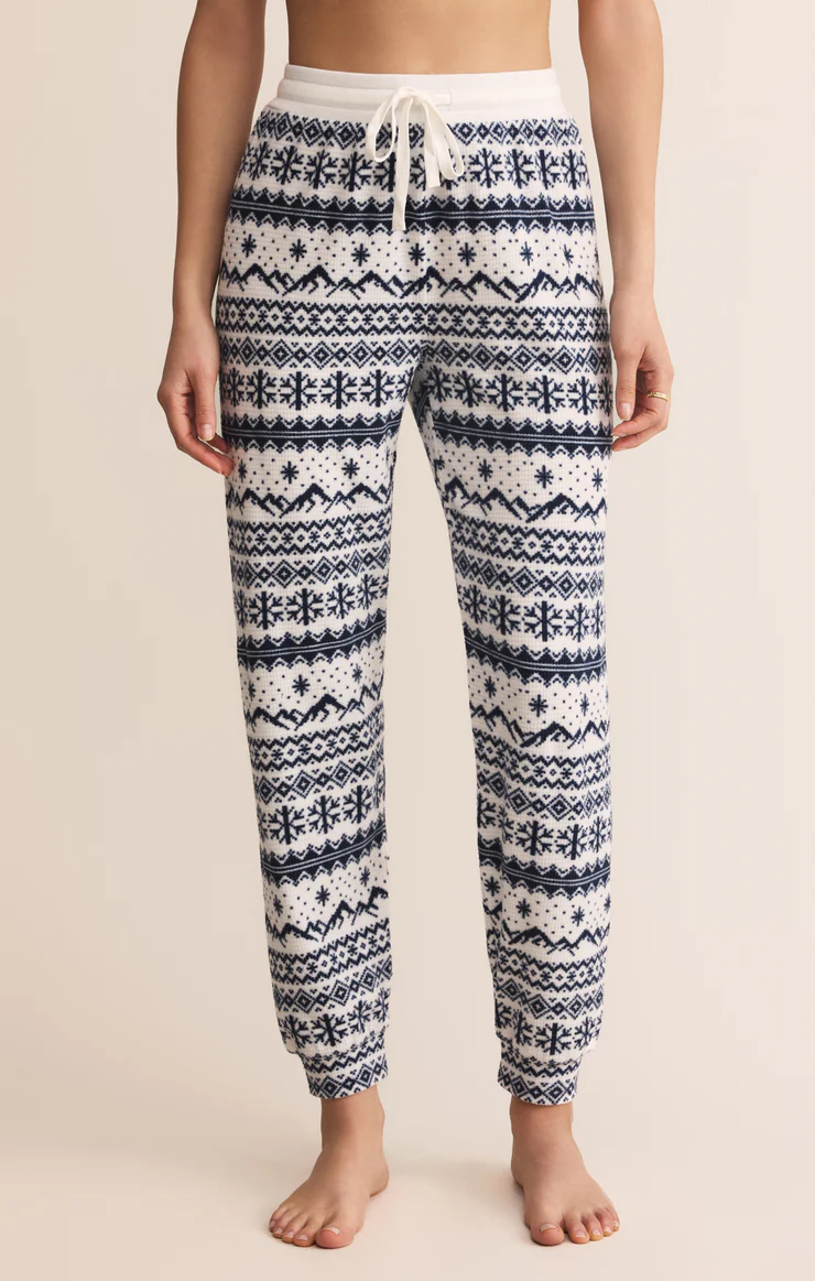 Z Supply Twilight Fairisle Jogger