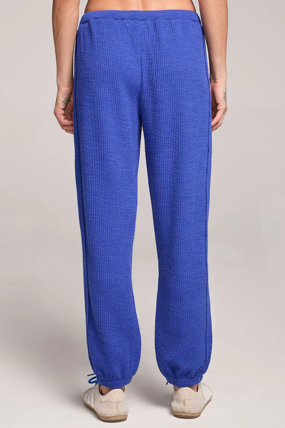 Saltwater Luxe Pull on Lips Blue Jogger Pant