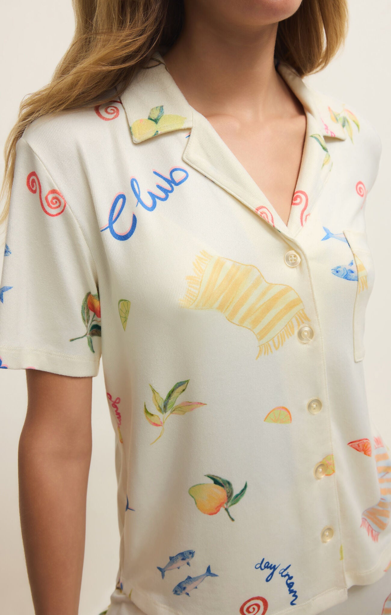 Z Supply Beach Days PJ Top