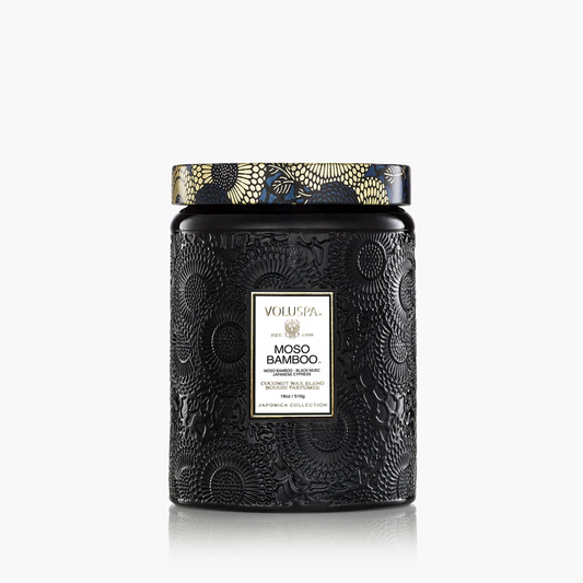 Voluspa Moso Bamboo- Large Jar Candle