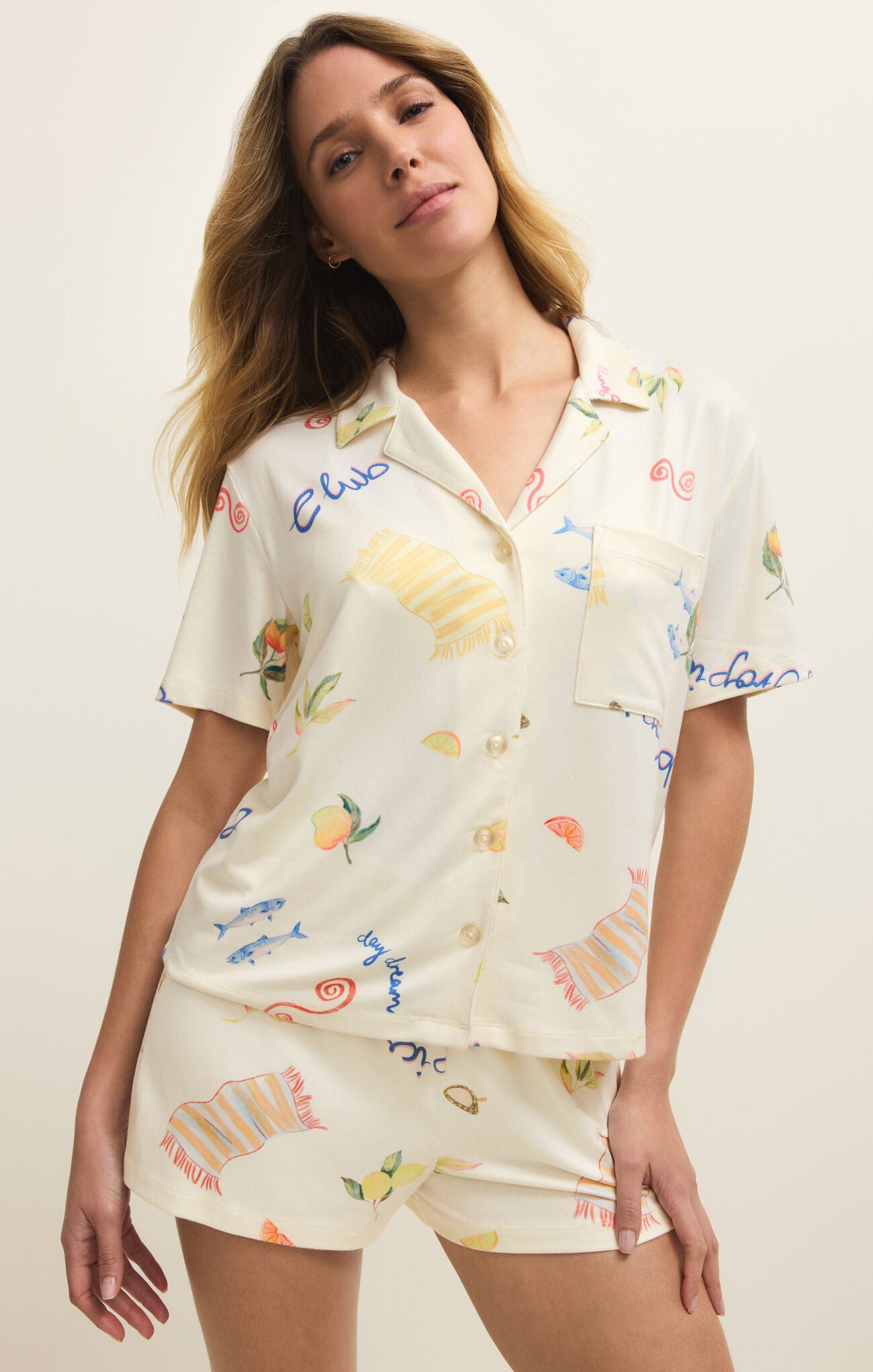Z Supply Beach Days PJ Top