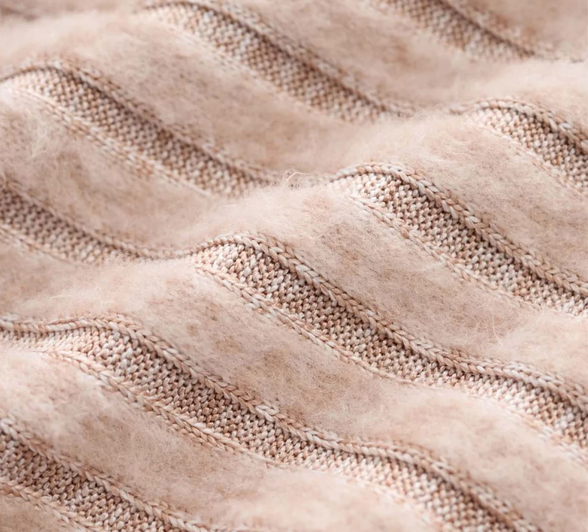 Z Supply Dawn Smocked Ribbed Pants- Light Toffee