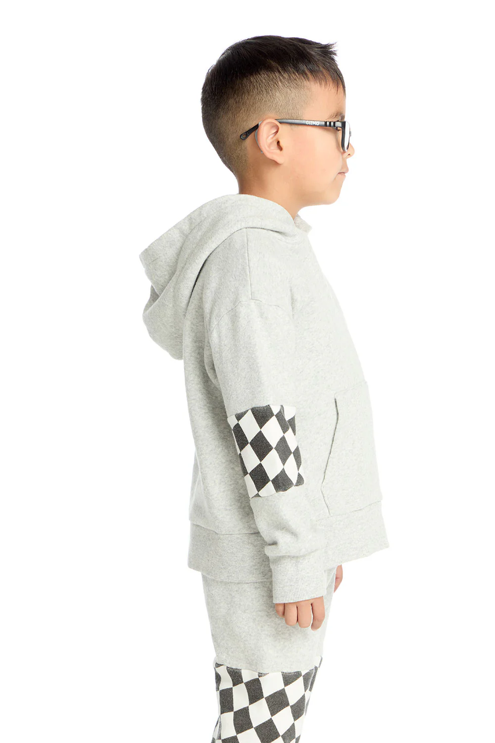 Chaser Checkered Colorblock Hoodie