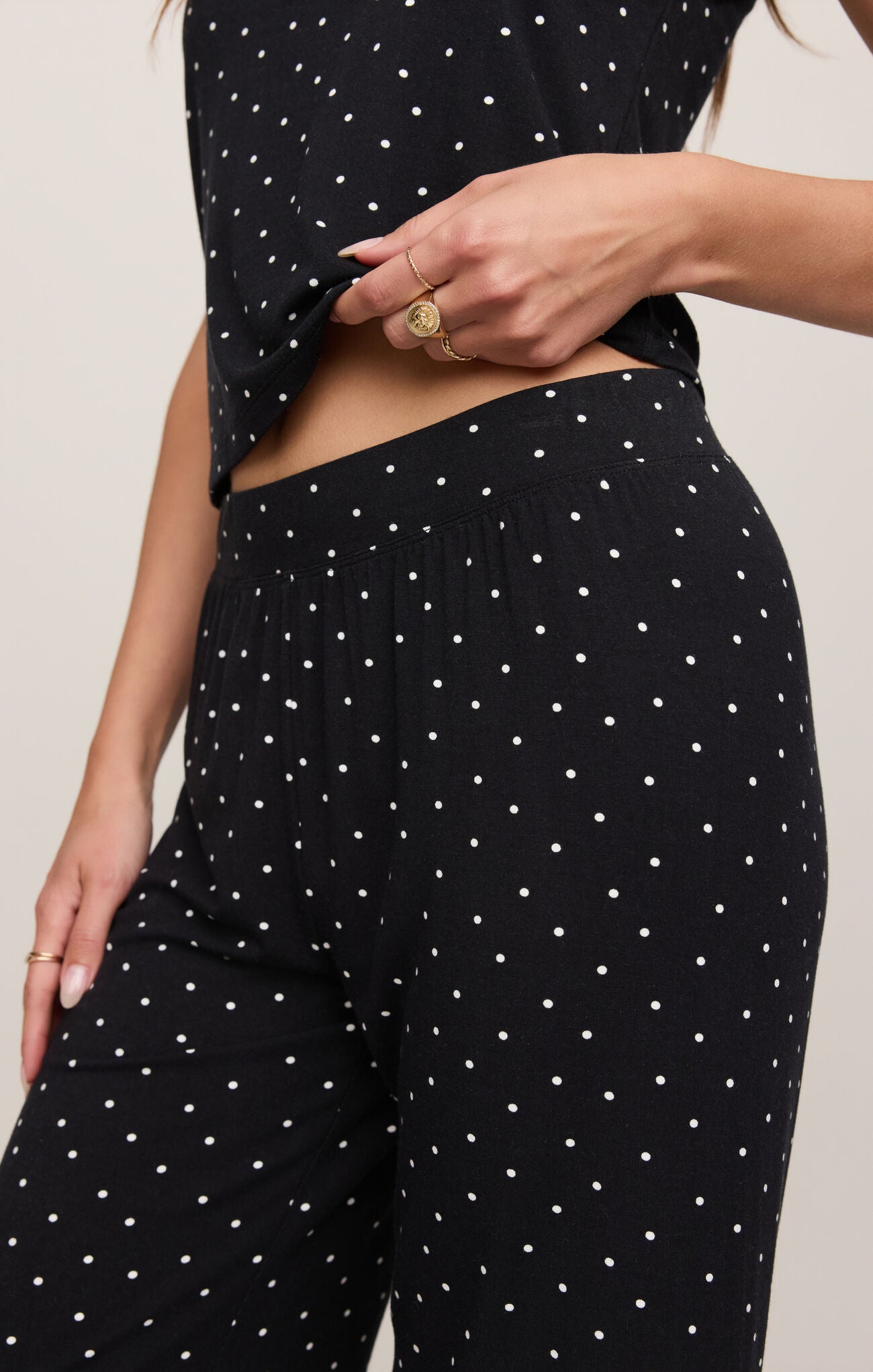 Z Supply Luxe Dot Pant